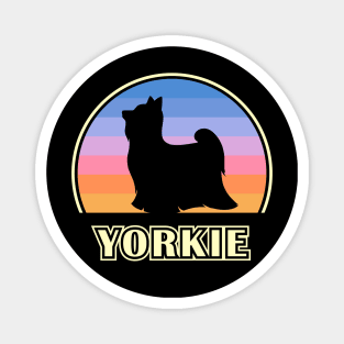 Yorkie Vintage Sunset Yorkshire Terrier Dog Magnet